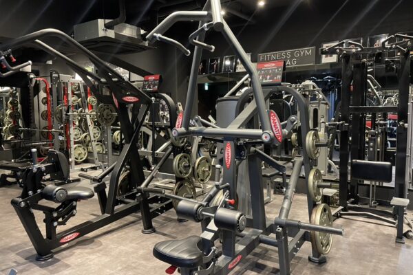 PANATTAマシン　スーパーラットプルダウン・サーキュラー広背筋に効果的なマシン　