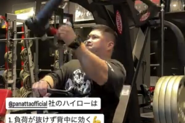 FITNESS GYM SWAGの森本コーチがPANATTAを初回している